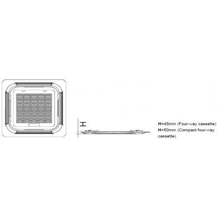Фанкойл кассетный GENERAL CLIMATE 2T GCKD-400i (3.79, компакт., с датчиком и модулем NIM) 14000T19UL2KE9 Фанкойл кассетный GENERAL CLIMATE 2T GCKD-400i (3.79, компакт., с датчиком и модулем NIM) 14000T19UL2KE9