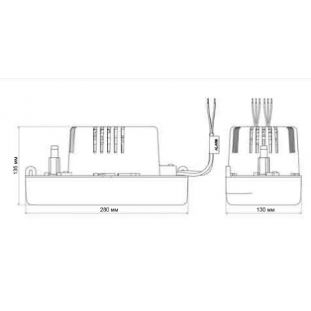 Помпа FLOWATCH TANK 1.3 накопит. 1.3л, 700-100л/ч (0.5-5м) 140010287I92TJ Помпа FLOWATCH TANK 1.3 накопит. 1.3л, 700-100л/ч (0.5-5м) 140010287I92TJ